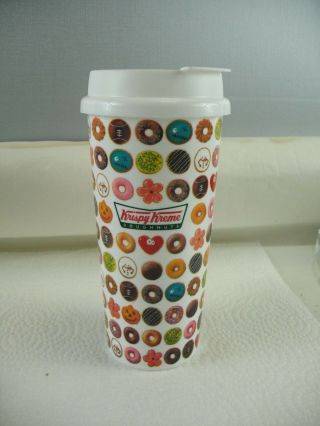 Krispy Kreme Doughnuts Plastic Travel Tumbler
