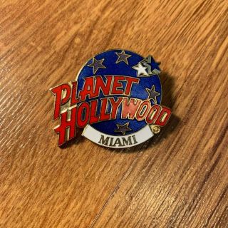Planet Hollywood Miami Latch Lapel Pin