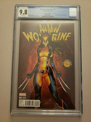 All Wolverine 1 Campbell Variant Cgc 9.  8 X23 Xmen Miked3660