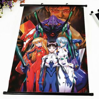 Anime Neon Genesis Evangelion Sexy Home Decor Eva Poster Wall Scroll 60 90cm S4