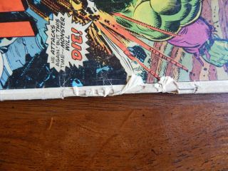 Incredible Hulk 180 Wolverine Marvel Value Stamp intact 4