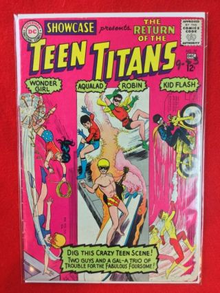 Showcase 59 (dc,  1965) : Teen Titans 3rd Appearance 2nd Wondergirl