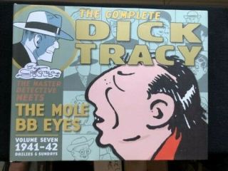 The Complete Dick Tracy,  Volume 7 Hc (rare) 1941 - 42 Dailies & Sundays,  1st Mole