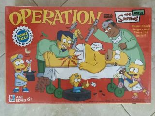 Operation: The Simpsons Edition Board Game Homer Talks 2005 Mb