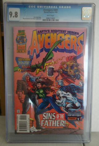Avengers 401 Cgc 9.  8 Onslaught Rogue & Magneto