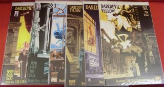 Daredevil Yellow 1 - 6 Marvel Comic Set Complete Jeph Loeb Tim 2001 Nm