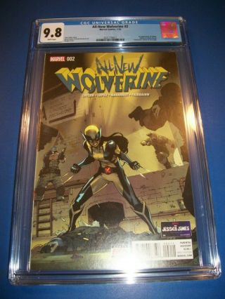 All - Wolverine 2 Key Cgc 9.  8 Nm/m X - 23 1st Gabby Honey Badger Laura Kinney