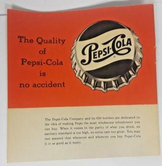 Pepsi Cola 1950 