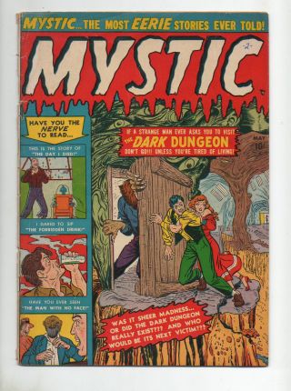 Mystic 2 Atlas/marvel 1951 - Looking Glossy Cover Tough/rare Book 1 4 6