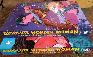 Absolute Wonder Women 52 Hardcovers Vol 1 & 2 By Azzarello And Chang
