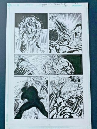 Astro City,  Issue 20,  Page 15 Art Page With Brent Anderson Art