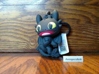 How To Train Your Dragon Collectors Bag Clip 3 Inch Exclusive A Toothless