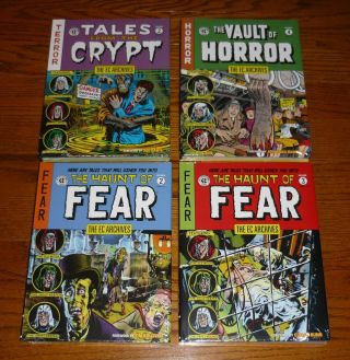 Ec Archives Haunt Of Fear Volumes 2,  3,  Tales From The Crypt 2,  Vault Of Horror 4