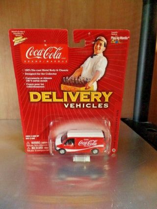 Coca - Cola Delivery Vehicle - 1998 Gmc Delivery Van - Johnny Lightning (cdc - 56)