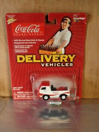 Coca - Cola Delivery Vehicle - 1966 Dodge A100 Pickup - Johnny Lightning (cdc - 58)