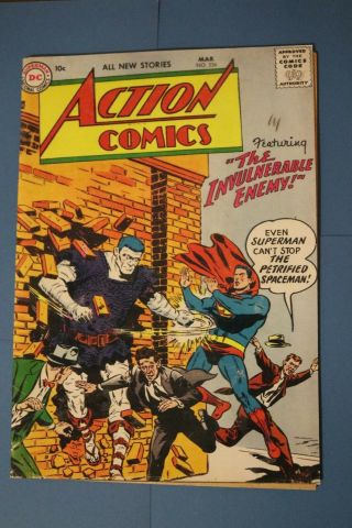 Superman Action Comics March No.  226 Silver Age Published 1957