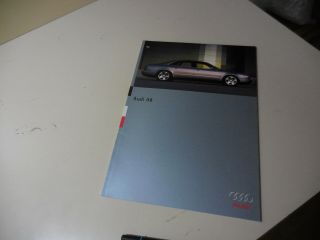 Audi A8 V8 4.  2 Japanese Brochure 1997? E - 4dabz Abz Quattro V8