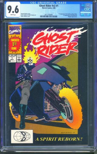 Ghost Rider 1 (marvel) Cgc 9.  6 1st Appearance Of Danl Ketch As Ghost Rider