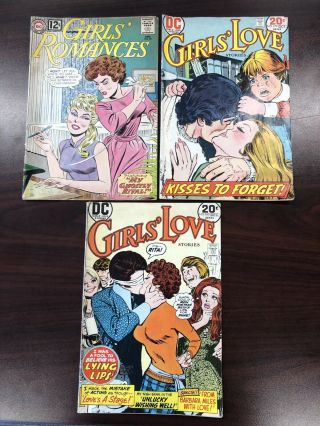 Dc Romance Comics Girls Romance And Girls Love Stories 89 179 180 2
