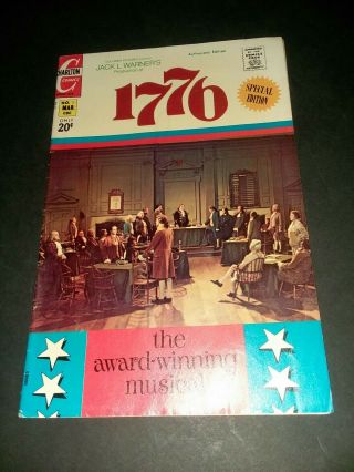 Charlton Comics 1776 The Musical 1 Revolutionary War Sorry No Airplanes