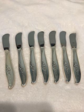 Vintage Oneida Nobility Plate Magic Moment Butter Knives 1958