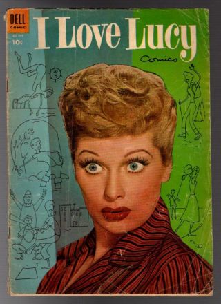 I Love Lucy 2 Dell Four Color 559 1954