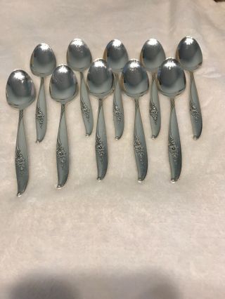 Vintage Oneida Nobility Plate Magic Moment Tea Spoons 1958