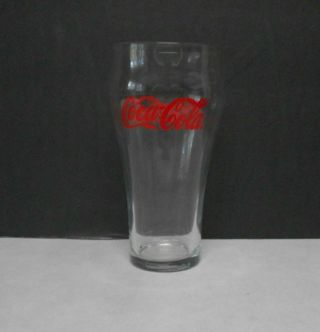 Vintage Red Letter Coca Cola Coke Classic 16 Oz Drink Glass