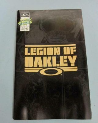 Oakley 2010 Legion Of Doom 22 Page Promo Comic Book/poster Flawless Ol Stock