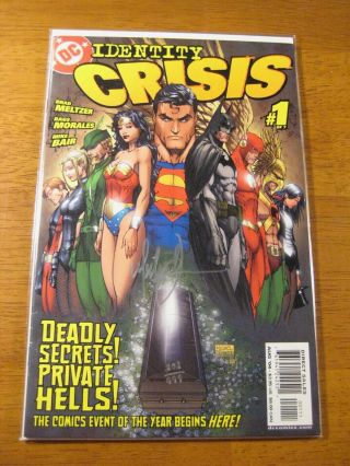 Wow Identity Crisis 1 Signed & Numbered By Michael Turner