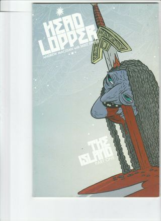Head Lopper – The Island – Self - Published By Andrew Maclean.  Oop Rare Very Htf