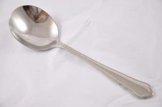 Stainless Steel Dubarry Soup Spoon Made In Sheffield England