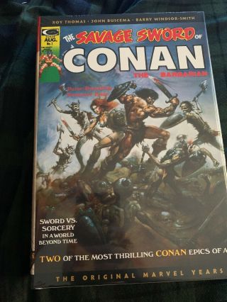 Savage Sword Of Conan: The Marvel Years Omnibus Vol.  1 Dm Variant Cover