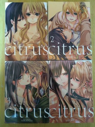 Citrus Manga Volumes 1 - 4