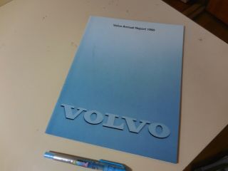 Volvo Japanese Literature " Volvo Annual Report 1990 "