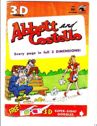 Abbott And Costello 3d 1 (1953) : To Combine - In Good/very