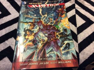 Dc 52 Justice League Volume 2 The Villain’s Journey; Hardcover Hc