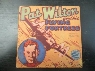 Pat Wilton And His Flying Fortress,  Mighty Midget Comics 12,  1943,  Vg,  Rare