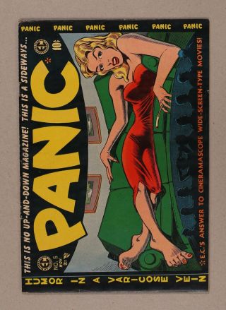 Panic (ec) 5 1954 Vg/fn 5.  0