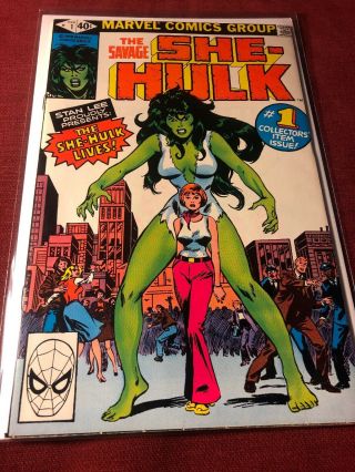 The Savage She - Hulk 1 Marvel Comics Origin 1st App Jennifer Walters 1980