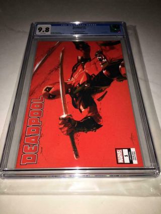 Deadpool 1 Dell’otto Variant Cgc 9.  8 Nm/m W/ Limited To 700