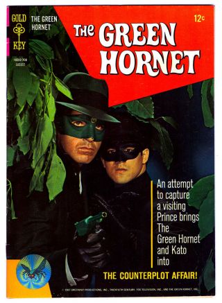 The Green Hornet 3 In Vf A 1967 Gold Key Comic Bruce Lee Photo Cover