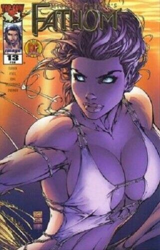 Fathom Vol 1 13 Dynamic Forces Gold Foil Cover Top Cow Fn/vf 738/999