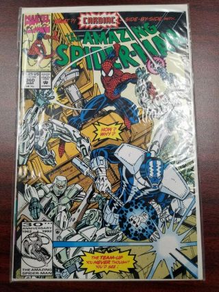 Marvel Comics 1992 The Spiderman Issue 360 1st Carnage Cameo Comic Book