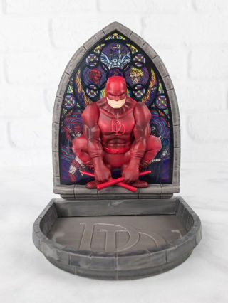 Marvel Gear,  Goods Daredevil Desk Tray Statue Loot Crate Exclusive Open Box