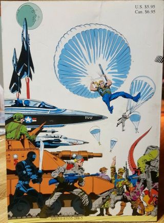 G.  I.  JOE ORDER OF BATTLE VOLUME 1 MARVEL COMICS HTF 1987 NM 2