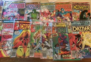 Dazzler 2 - 42 Complete Run Except 1 41 Books Read Once/bagged