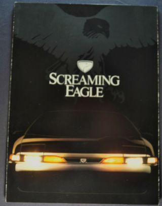 1990 Eagle Talon Tsi Sales Brochure Folder 90