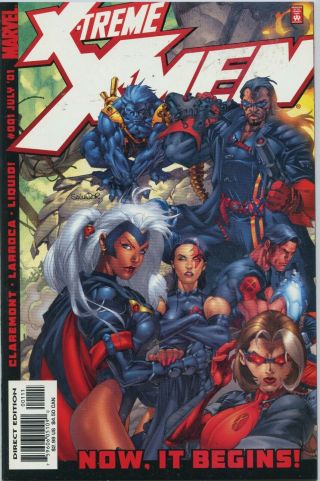 Marvel X - Treme X - Men 1 - 46 & Annual 2001 & Savage Land 1 - 4 & X - Pose 1 - 2 St