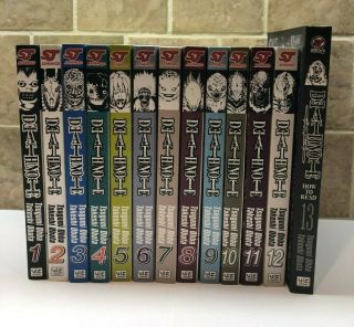 Shonen Jump Advanced Manga Death Note Complete Series Tsugumi Ohba Vols.  1 - 13